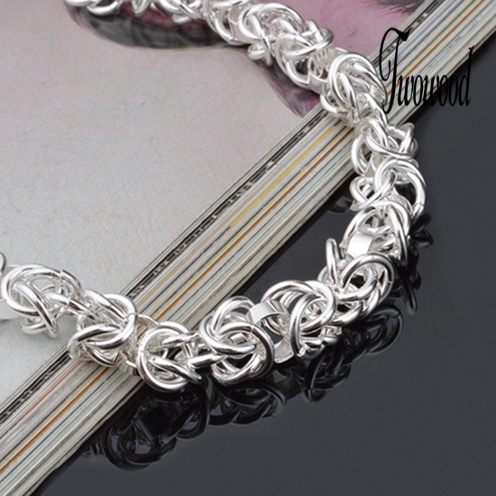 Gelang Rantai Bahan Sterling Silver 925 Untuk Wanita