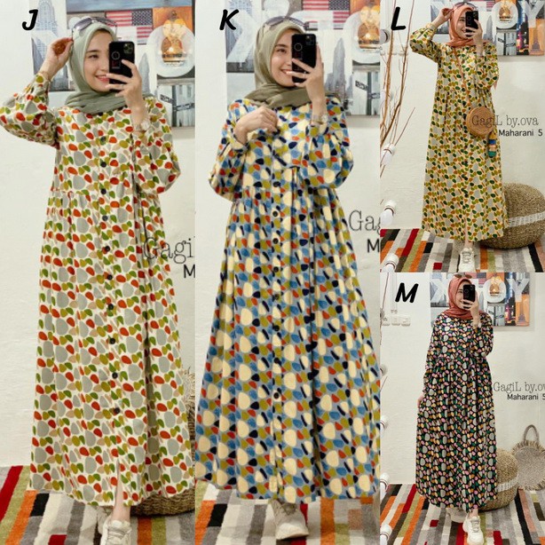 Gamis MAHARANI 5 Original by GAGIL FASHION