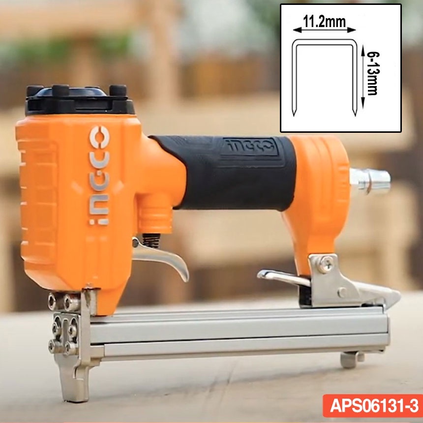 Jual MESIN STAPLES HEKTER TEMBAK ANGIN AIR STAPLER 613MM INGCO