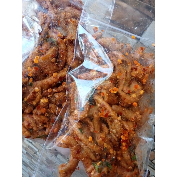

Usus Crispy Pedas daun jeruk