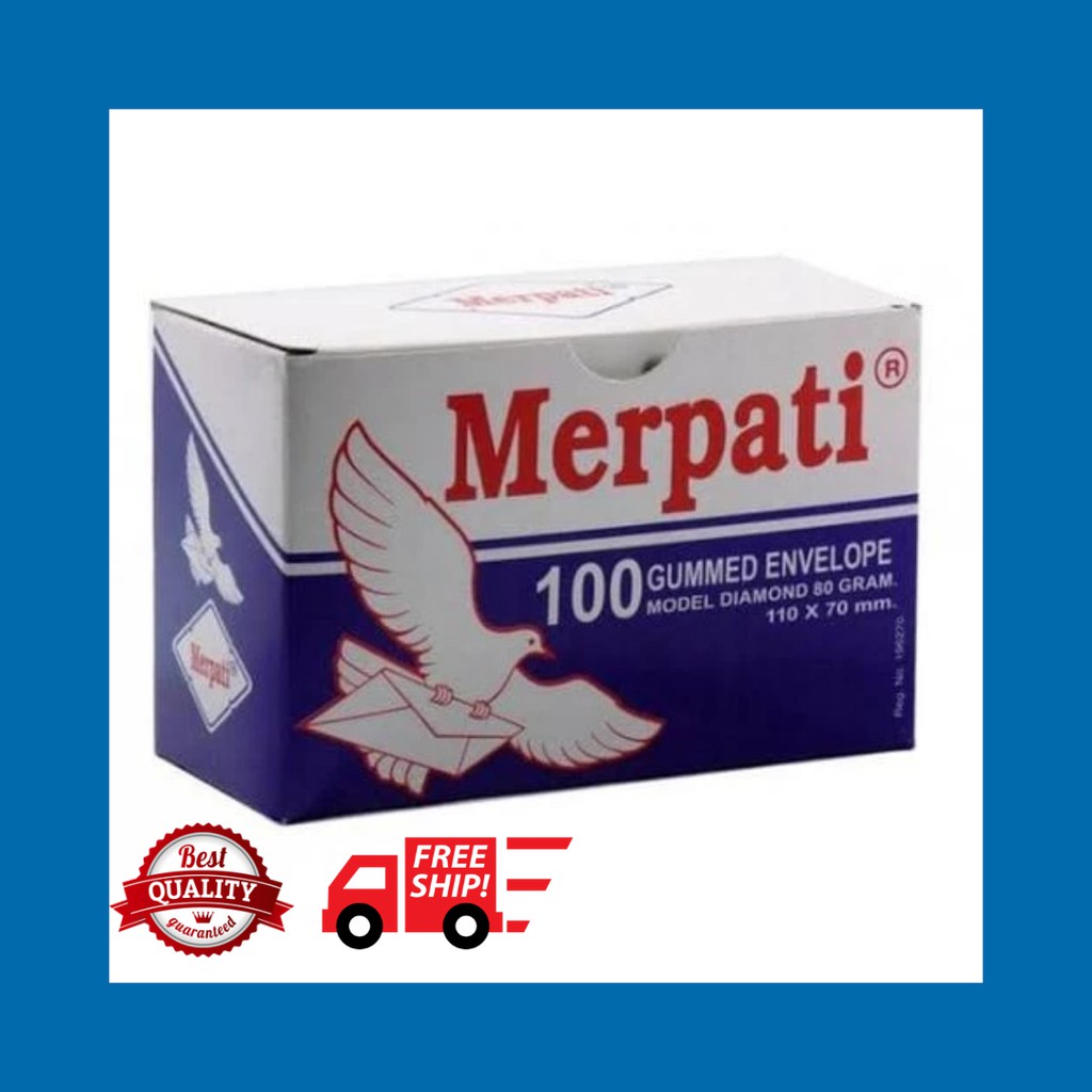 

Amplop Kecil Merpati mini 80gram