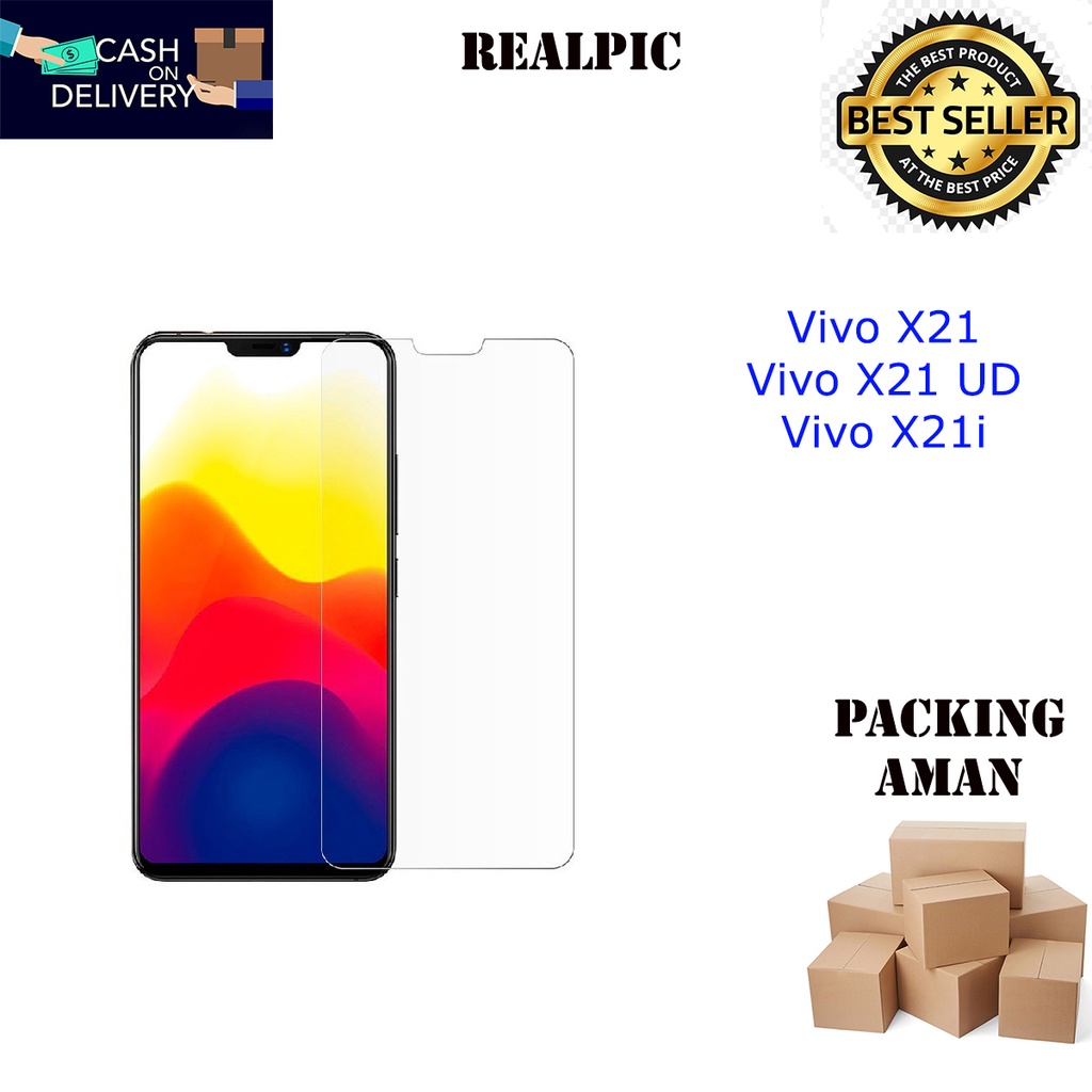 Tempered Glass  Vivo X21 / Vivo X21 UD / Vivo X21i Screen Protector Anti Gores