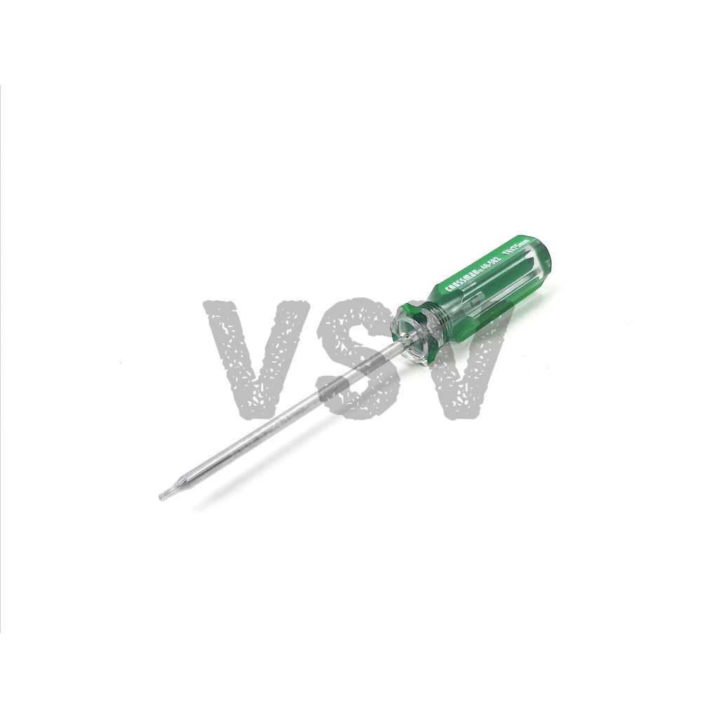 GESTAR Torx screwdriver T6 Obeng bintang gagang kristal Obeng Torx