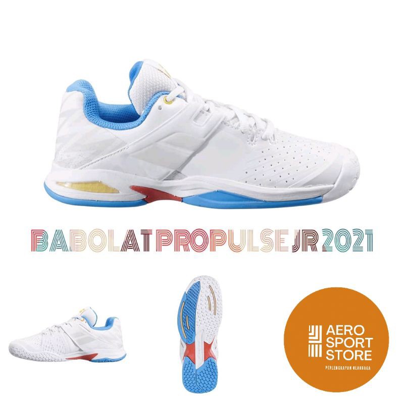 [ SEPATU TENIS LAPANGAN ANAK BABOLAT PROPULSE JUNIOR 2021 ]