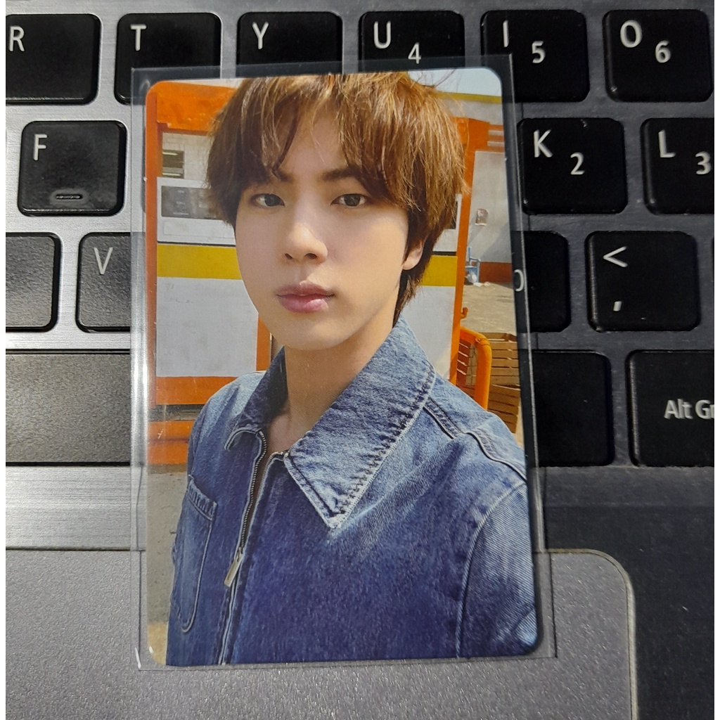 WTS POB MESSAGE CARD STRIP PHOTO  BTS BUTTER TAEHYUNG V SEOKJIN SUGA