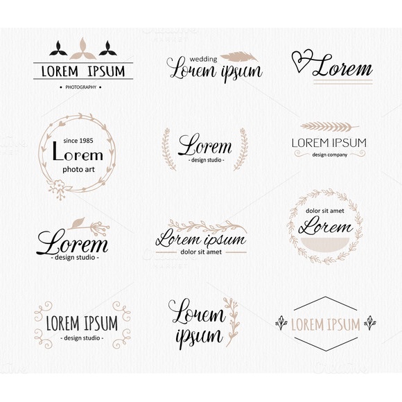 Vector Logo Templates Logotypes