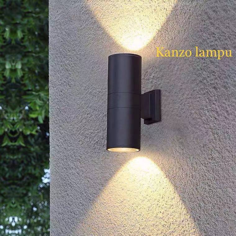 Lampu Dinding Minimalis Outdoor (BONUS Karet Sealant ANTI AIR) Lampu Hias Outdoor