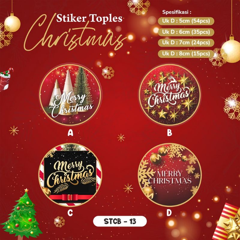 

Stiker christmas natal