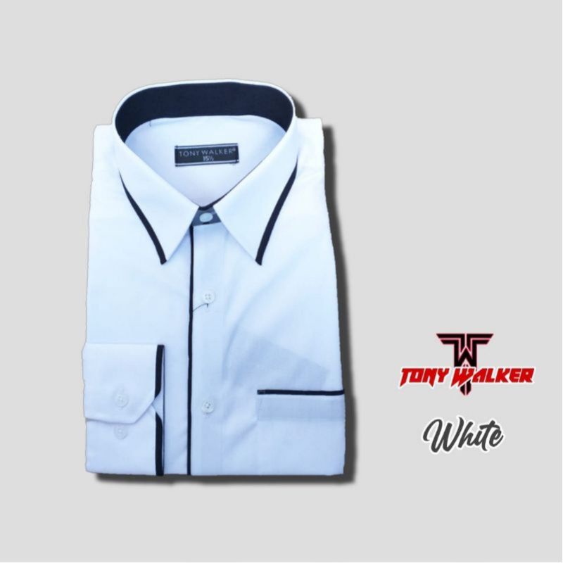 Tony Walker Kemeja Panjang Pria Kantor Slimfit Kasual Fashion Original Distro Kemeja Formal Kerja Kantor Kuliah Ukuran S M L XL Kemeja Dewasa Panjang Baju Pria