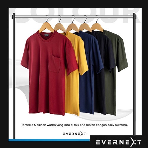 KAOS POLOS PRIA POCKET TEE PRIA T-SHIRT KANTONG KAOS SAKU PRIA BAJU DISTRO PRIA COMBED 30S