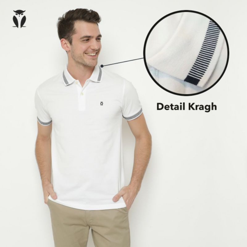 

AXTON Kaos Polo Shirt Pria Katun #XPM012-GREEN &#XPM012-WHITE