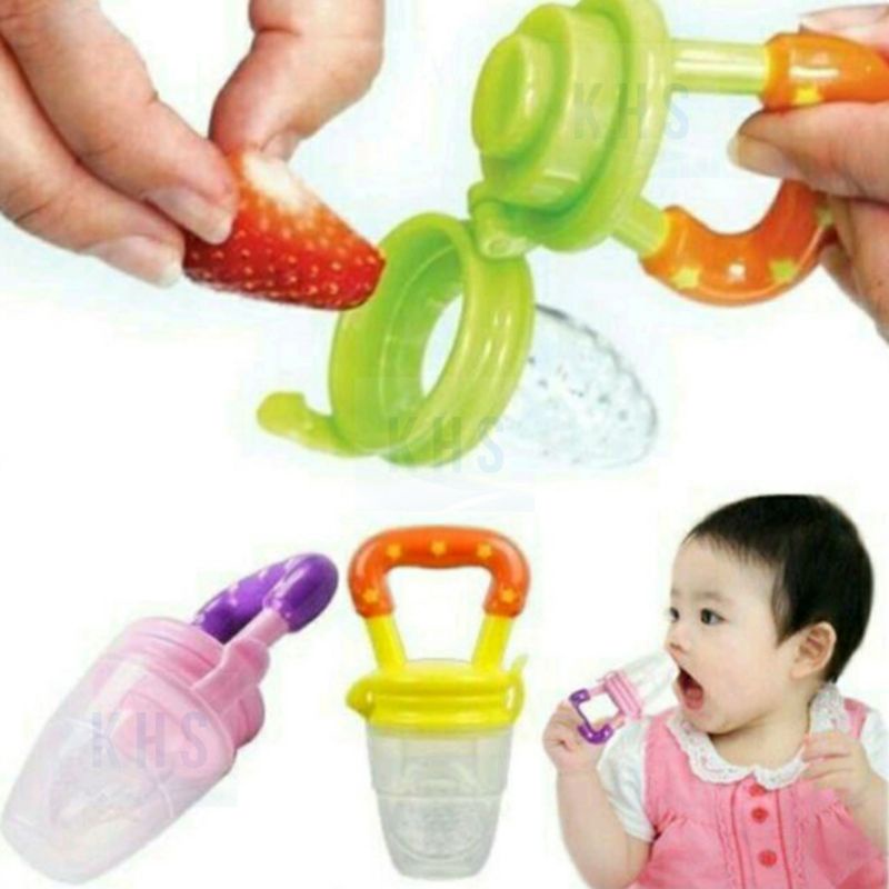 Empeng Buah Bayi / Dot Buah Bayi / Baby Fruit & Fruit Feeder Empeng Belajar Makan Baby Fruit Dot KHS-7
