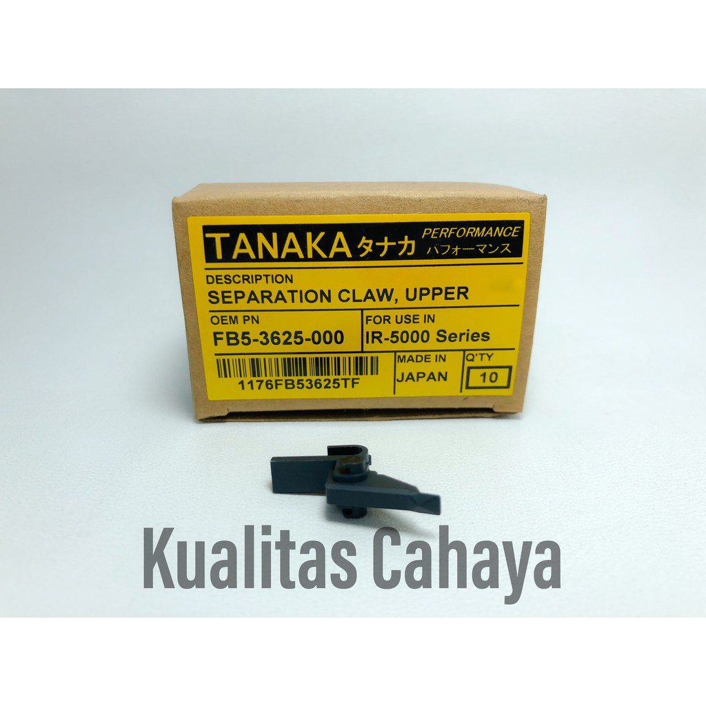 Claw/Kuku Upper Mesin Fotokopi Canon IR5000 IRA6075 Tanaka Performance (harga satuan)