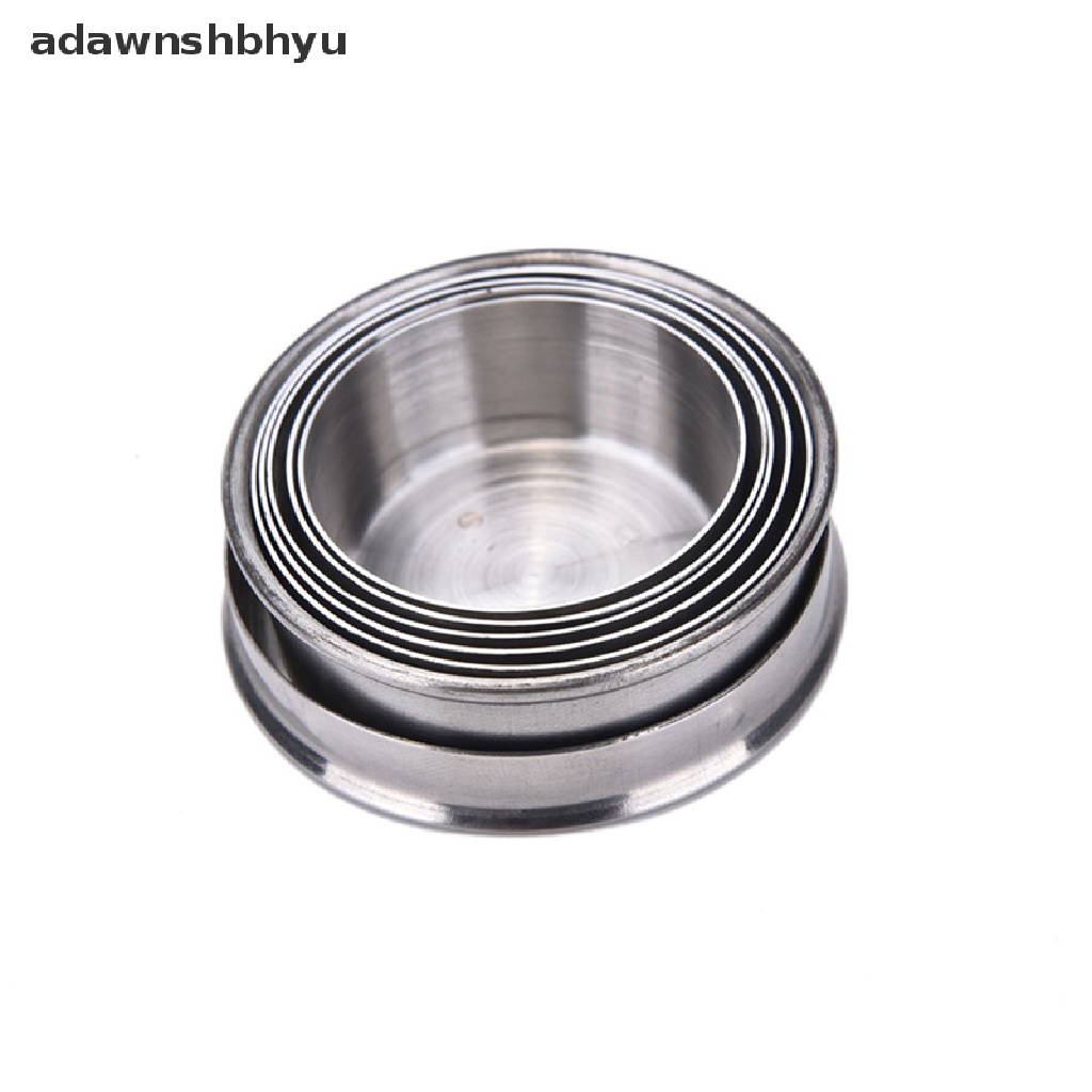 Adawnshbhyu Gelas Cangkir Lipat Stainless Steel Portable Outdoor Travel Lipat Collapsible Cup Telescopic