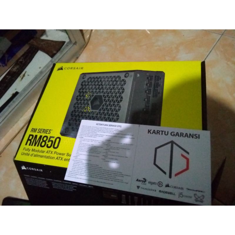 PSU CORSAIR RM850, 80 PLUS GOLD SECOND