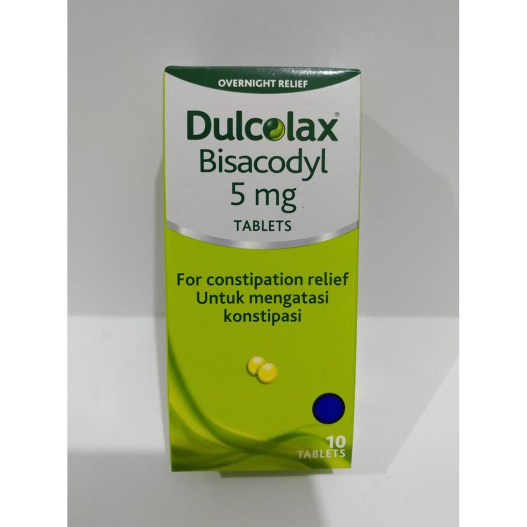 Dulcolax Tablet 10s - Obat Susah BAB-Konstipasi-Sembelit