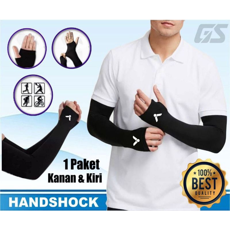 Hand slevee badminton deker tangan bulutangkis sepasang kanan kiri