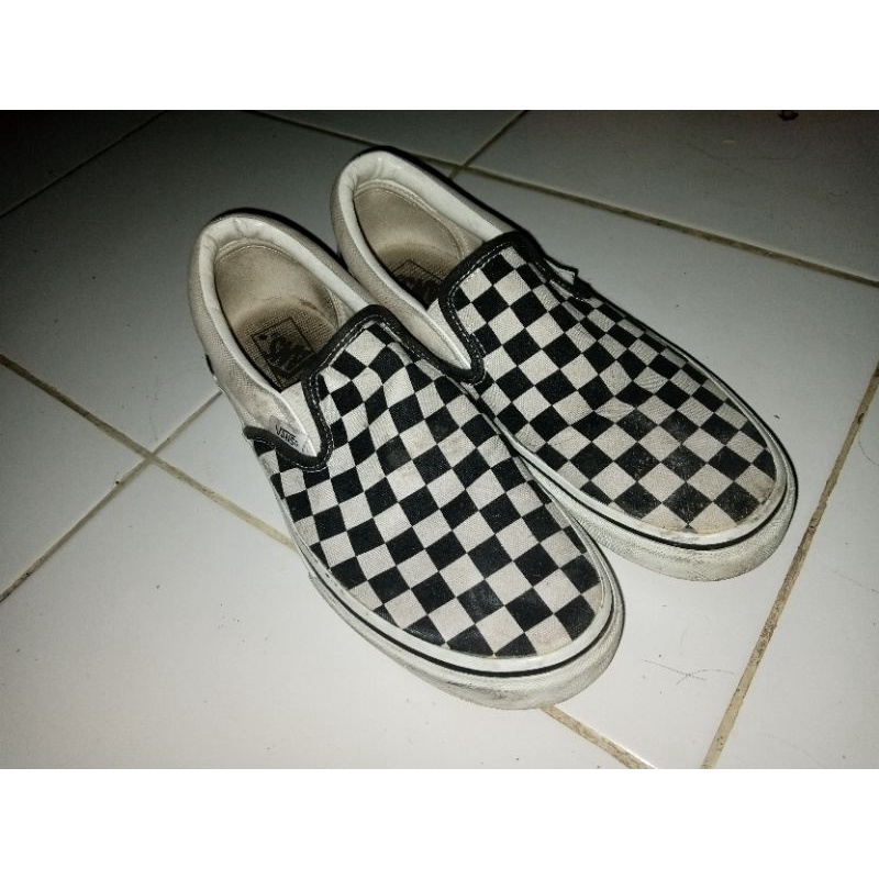 Vans Slip On Checkerboard Original Japan Market