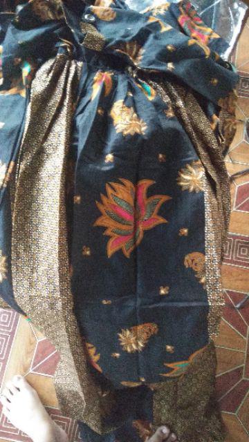 Maura Couple - Sania Ruffle Batik Couple Ori Ndoro Jowi Dnt Garansi Termurah Shopee - Batik Couple