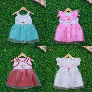 Gaun Bayi uk 0 12 Month Dress Baby Murah Baju 