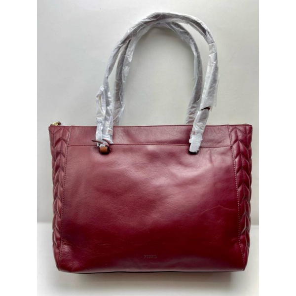 Tas Wanita FossilOriginal Rachel Tote Zip Wine