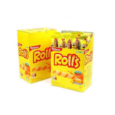 

Richeese Nabati Rolls Keju - Netto 20 x 8 gr