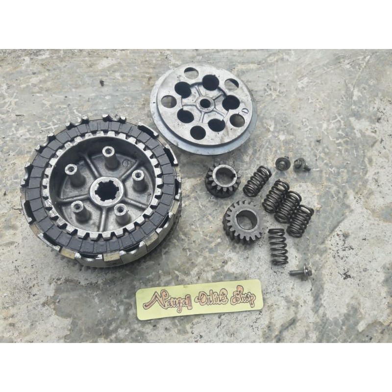 rumah kampas kopling/mangkok kopling set ori satria fu