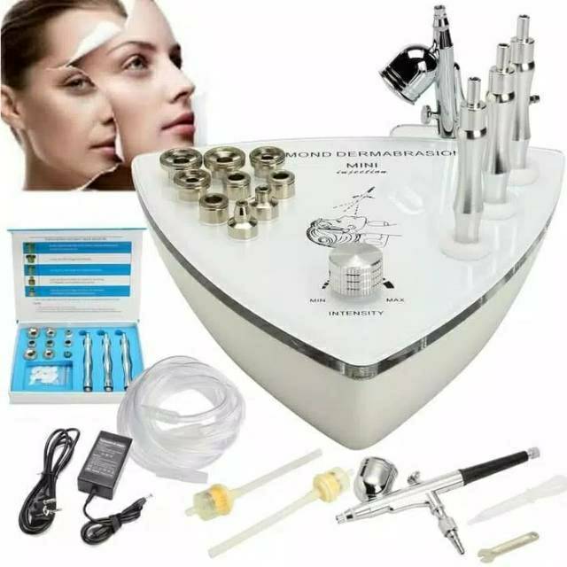 Diamond dermabrasion diamond peeling dermabrasi microdermabrasion dermabrasion mikrodermabrasi 2in1