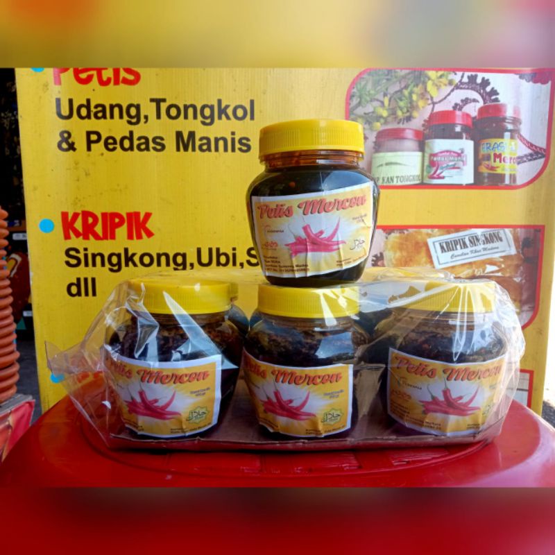 (Sakera) 150g Sambal Petis Mercon Level | Sambal rujak Praktis