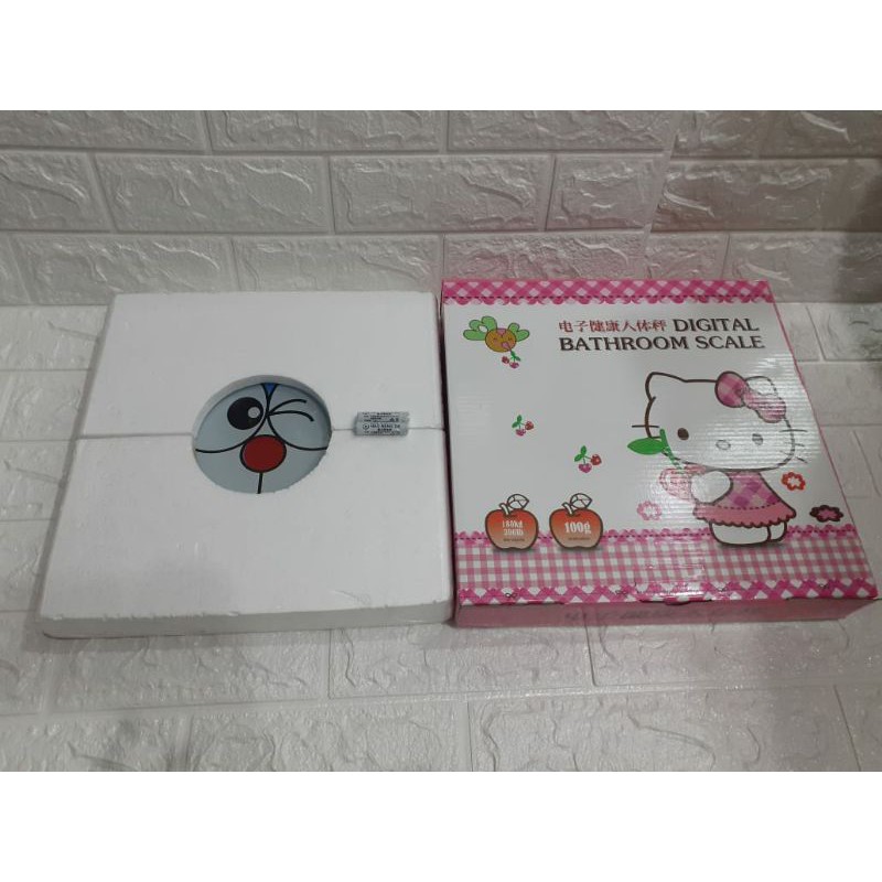 #TIMBANGAN BADAN DIGITAL DESIGN KARTUN 180 KG #