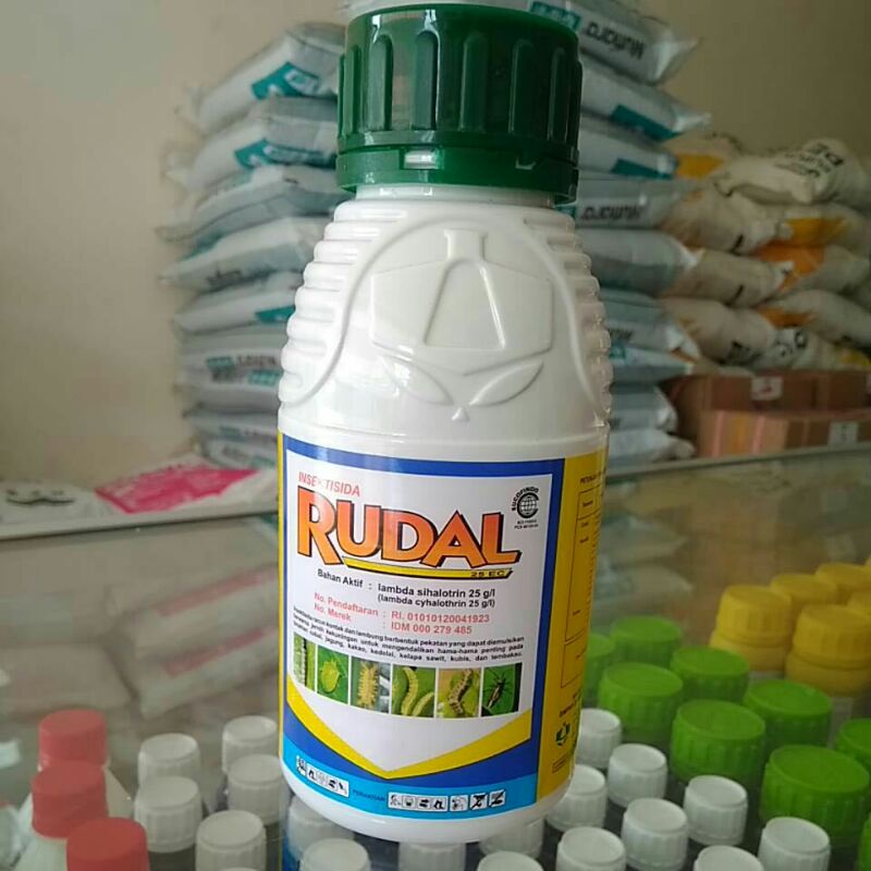Rudal 25EC insektisida BA Lambda Sihalotrin 25 g/l @500ml