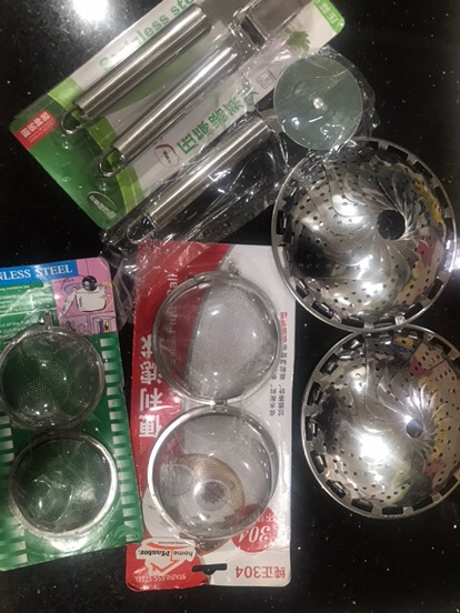 Homemaster Saringan Bumbu Stainless Model Bola 4.5 Cm Sbs45