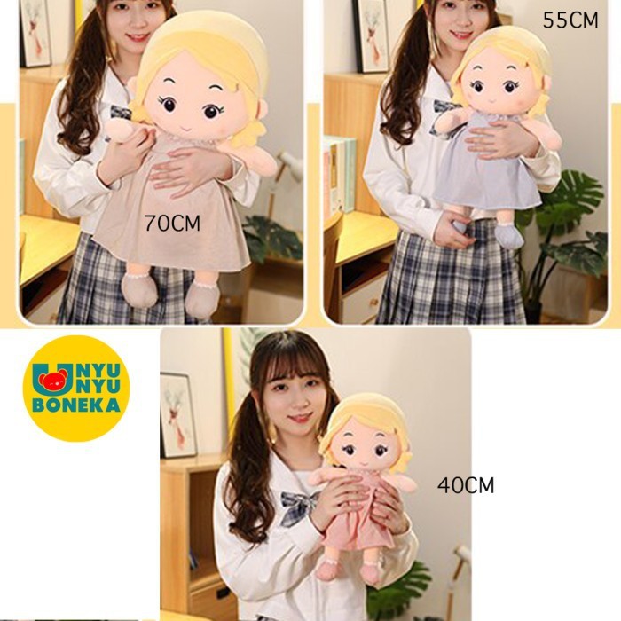 boneka angela metoo girl 70CM Mewah import pretty panda koala baby bts hadiah kado ultah baby kids