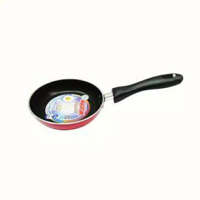 Maxim valentino fry pan non stick 12cm - 12  cm wajan penggorengan teflon ceplok telor