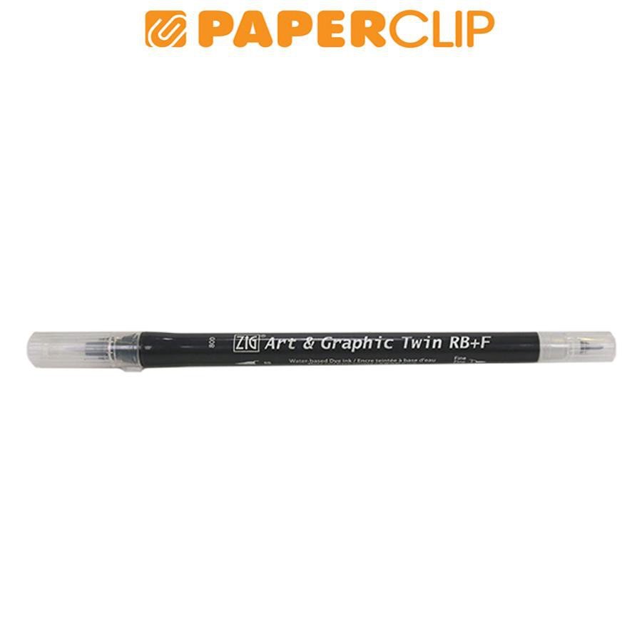 

PEN BRUSH ZIG KURETAKE ART & GRAPHIC TWIN TUT-95 800 COOL GRAY 1