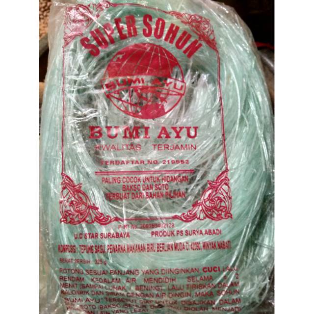 

Super sohun bumi ayu 325gr