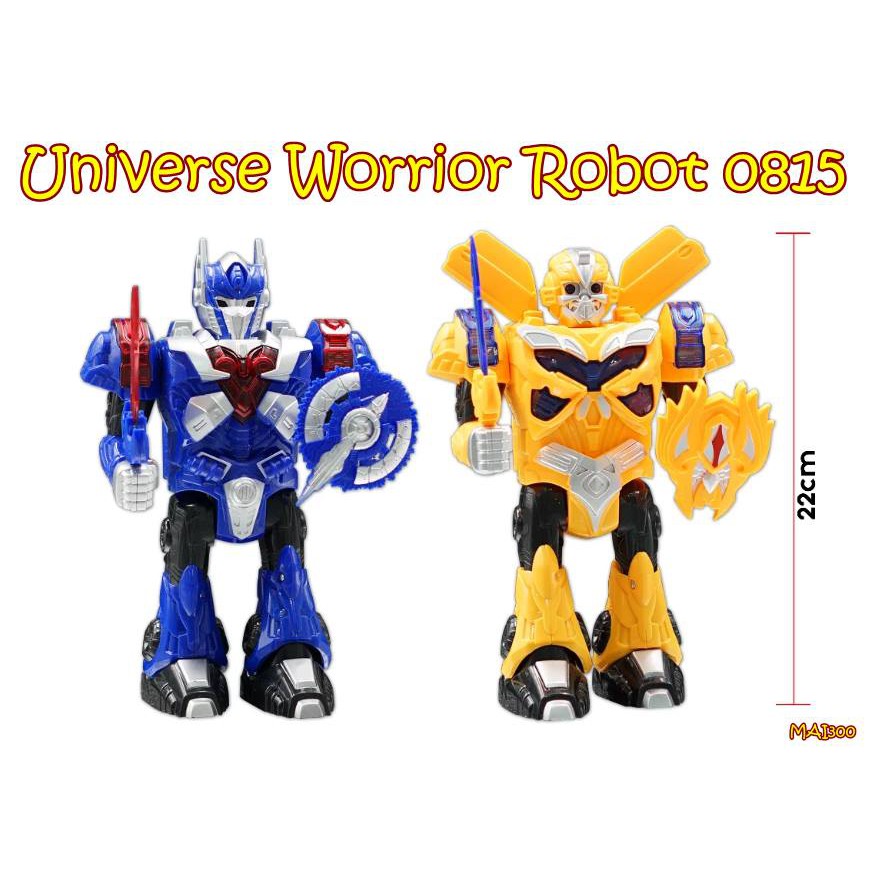 MAI300 MAINAN ANAK UNIVERSE WORRIOR ROBOT 0815 MAINAN ROBOT