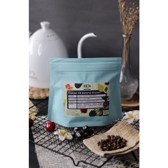 

[ COD ] Kopi Arabika Cianjur Natural 200gr LIMITED CUCI GUDANG Kode 576