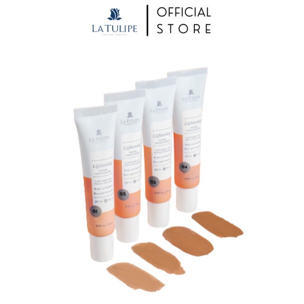 La Tulipe Lightening Tinted Moisturizer 25 gr ( Exp  Okt 24 )