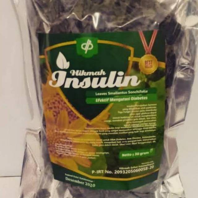 

Teh Seduh Daun Insulin Hikmah/ yakon Untuk Diabetes