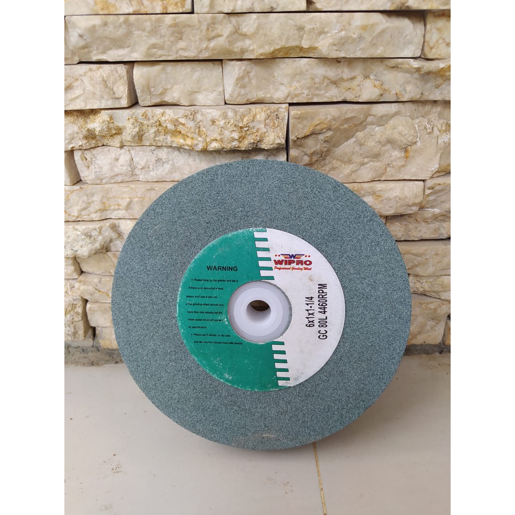 BATU GERENDA-gerinda DUDUK 6 INCH WIPRO