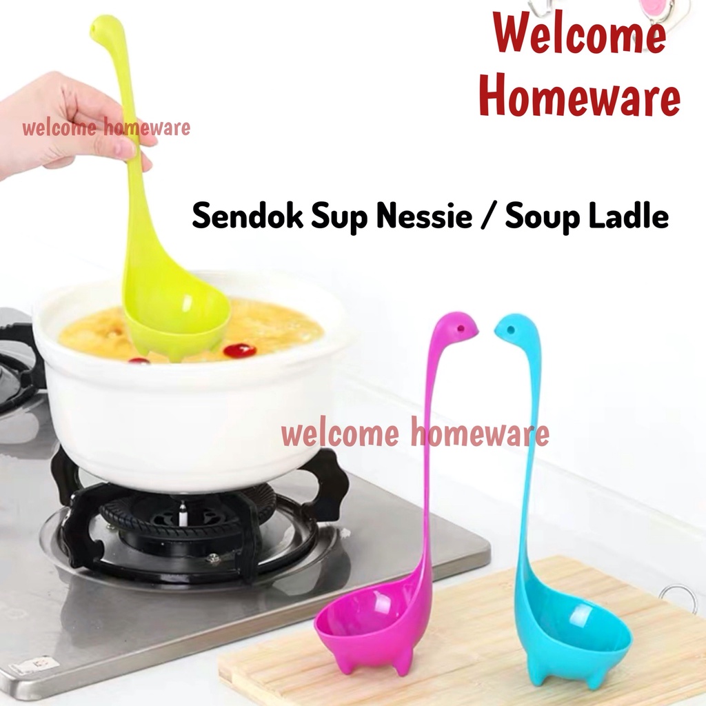 Sendok Sup Nessie / Soup Ladle / Alat Masak / Sendok Masak / Dapur