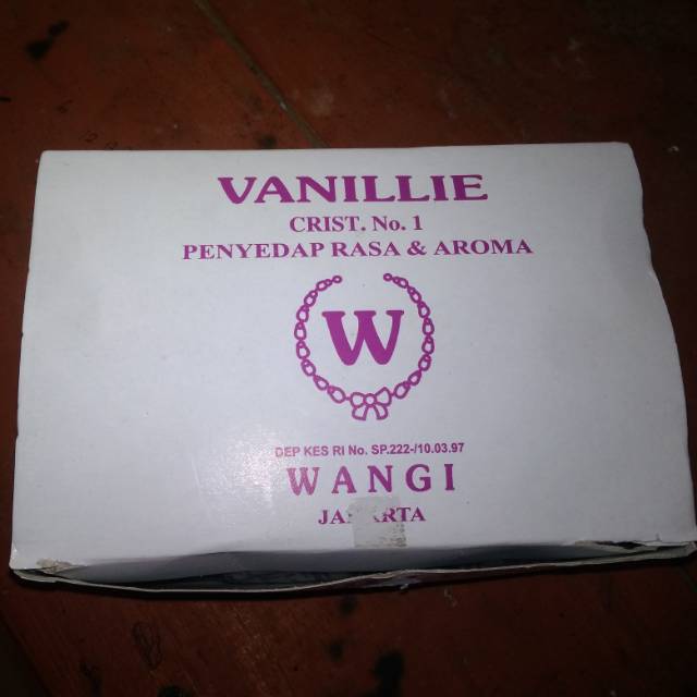 

Vanillie penyedap rasa