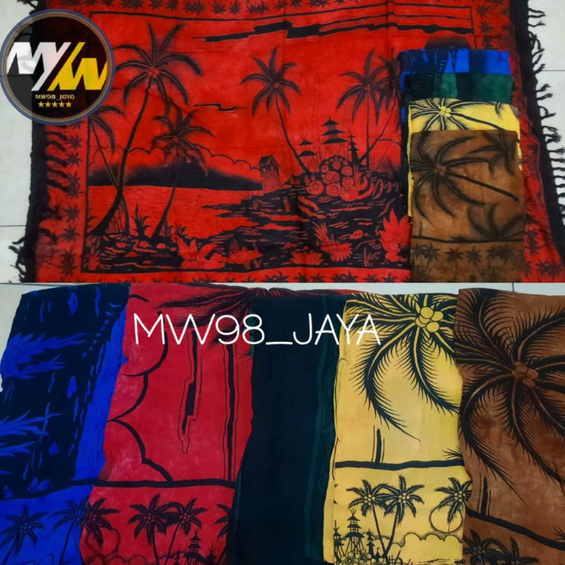 KAIN MOTF PANTAI/KAIN BALI/KAIN SLENDANG/KAIN PANTAI