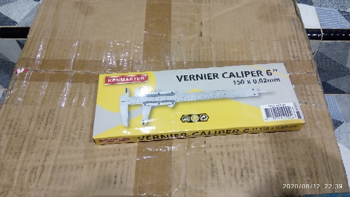 Kenmaster Sigmat Besi Vernier Caliper Jangka Sorong Skekmat 150 Mm