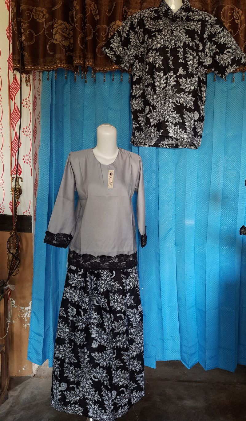 Batik Couple Rok N Blouse Arsyilla Klok Lawasan