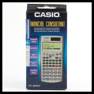 

Casio Fc-200 Financial Kalkulator