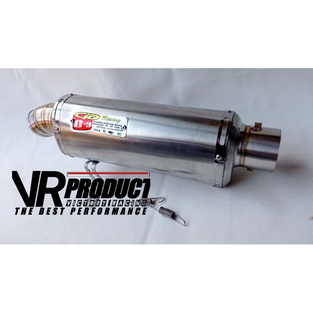 Silencer/Slencer Only CLD C3 Oval Long Inlet 38 & 50 mm