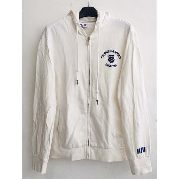 K. SWISS HOODIE JAKET PRELOVED BRAND ORIGINAL