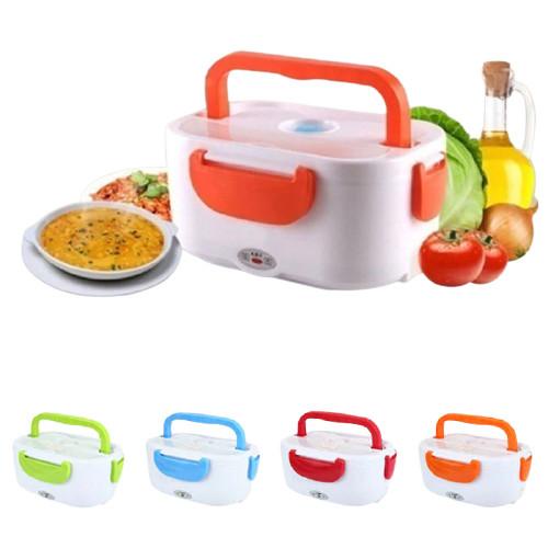 

Electronic Lunch Box Kotak Makan Siang Pemanas Penghangat Makanan Biru
